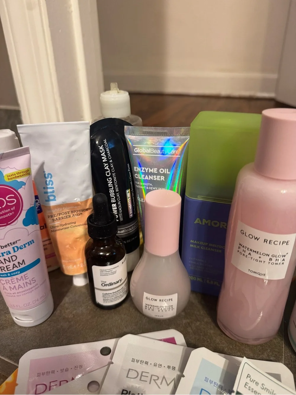 Skincare Mix - Assorted Serums, Cleansers & Sheet Masks